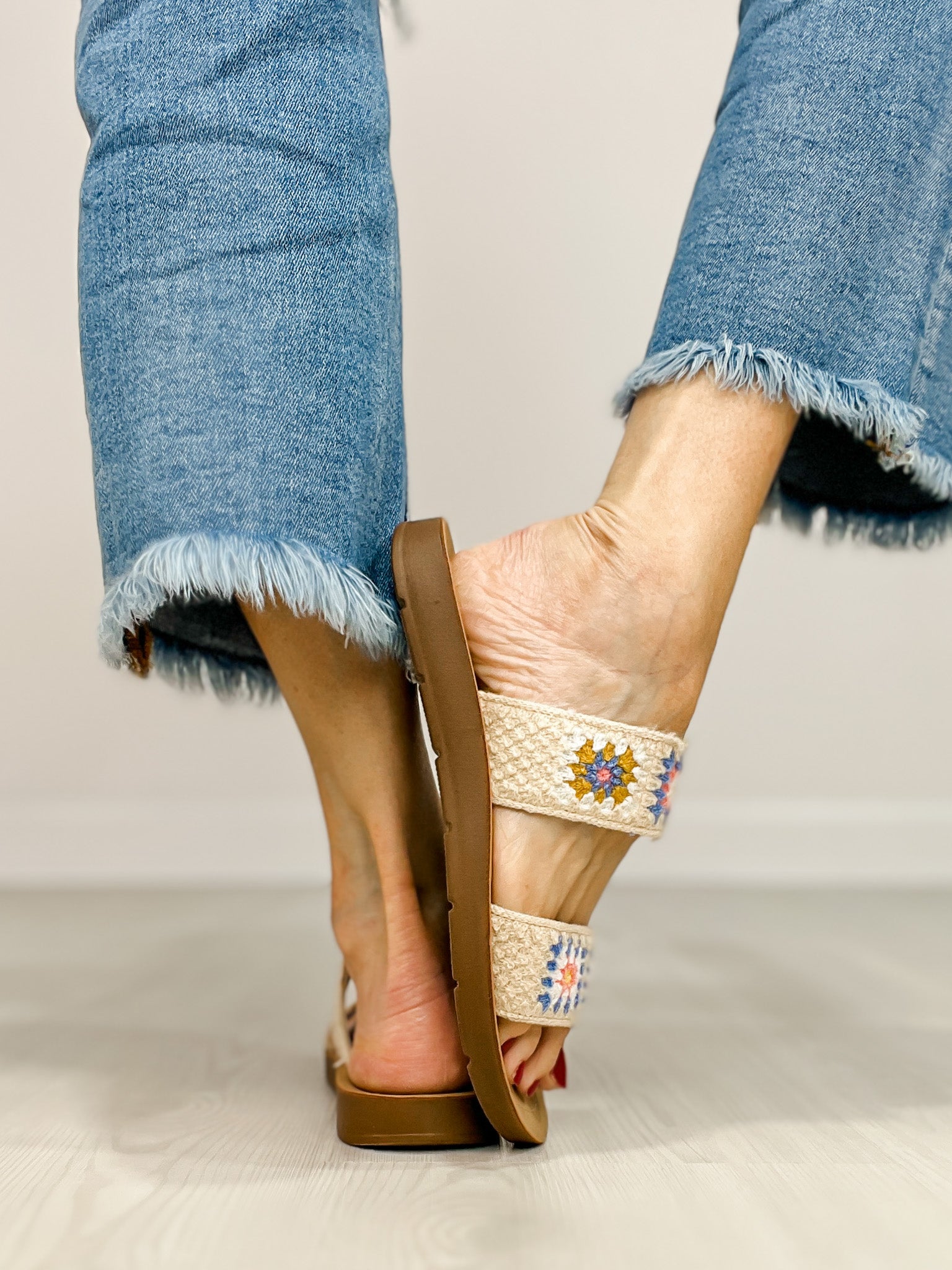 Corkys Toodle Double Strap Sandals in PASTEL PINK