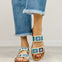 Corkys Toodle Double Strap Sandals in LIGHT BLUE