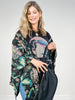 Mermaid Print Kantha Poncho Top