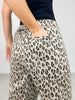 High Waist Wide Leg Leopard Pants