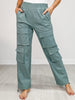 Bungee Hem Cargo Pants