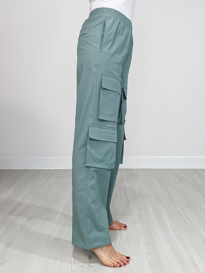 Bungee Hem Cargo Pants