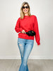 Modal Scuba Mock Neck Pullover Top