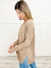 OPEN FRONT KNIT CARDIGAN