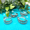 Florence Tahe Stamped Hoop Earrings