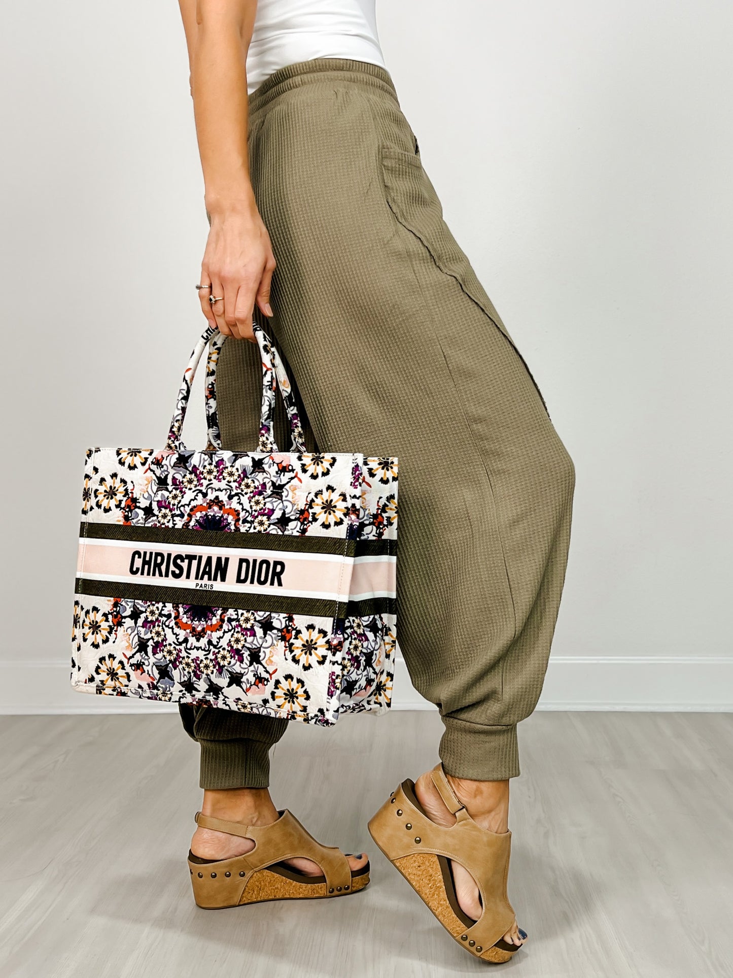Waffle Cocoon Curve Jogger