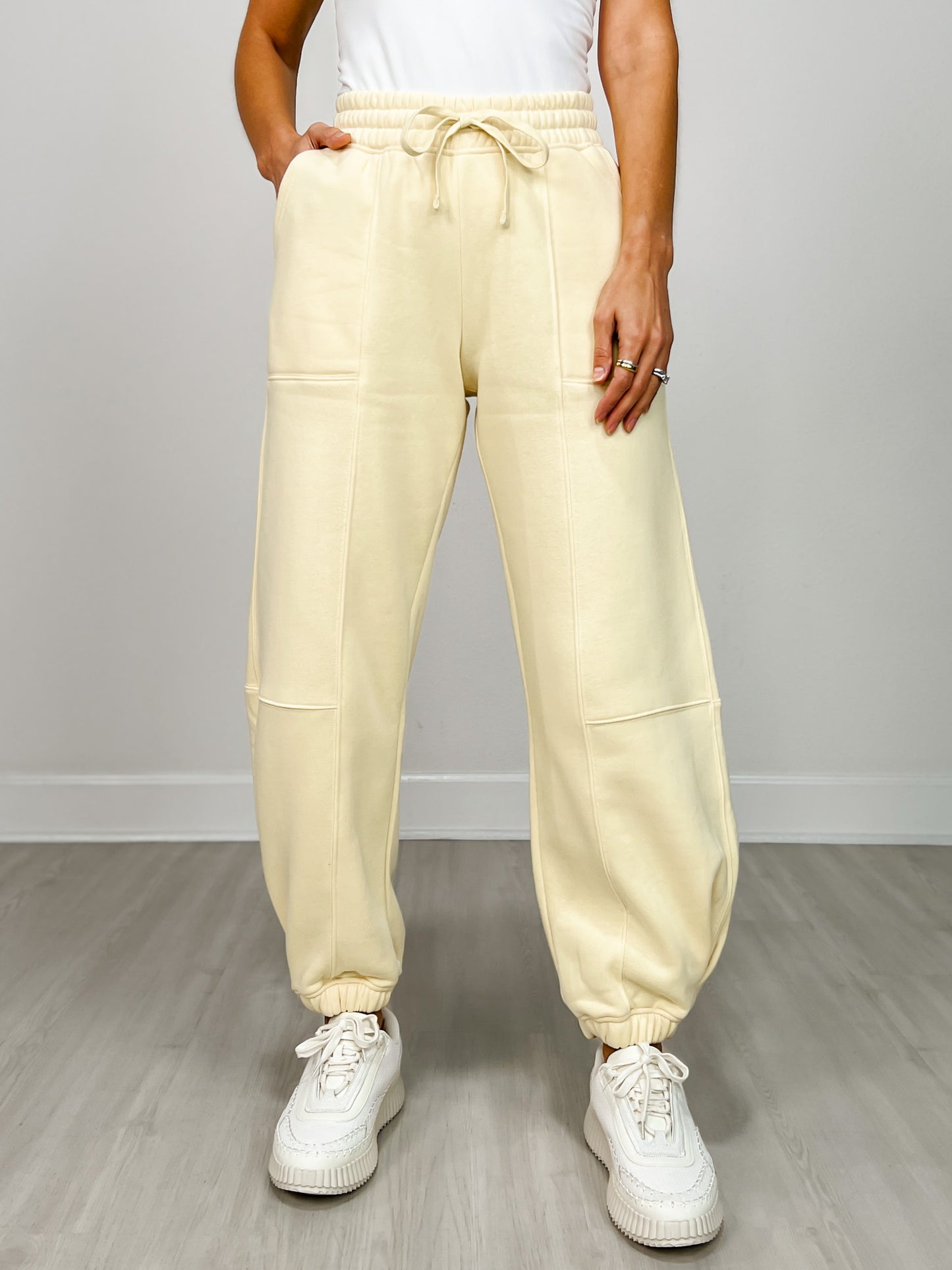 Fleece Cocoon Jogger Sweatpants