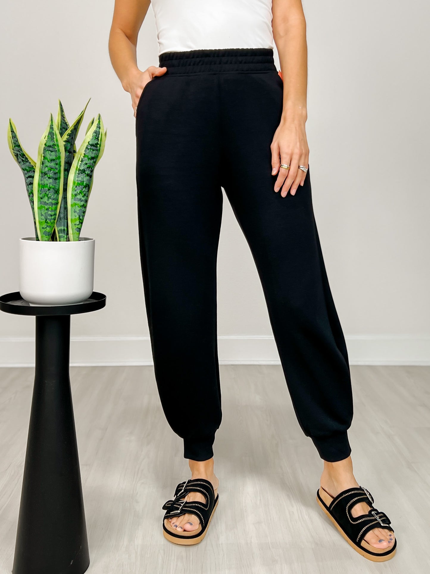 Modal Poly Span Jogger Pants