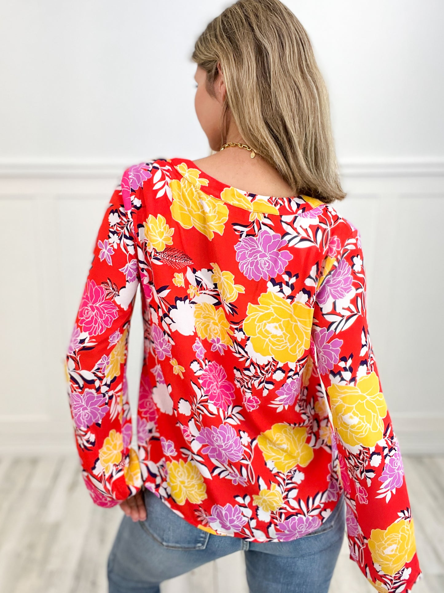 Take this Moment Floral Blouse