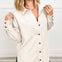 Oversized Corduroy Button Down Tunic Top