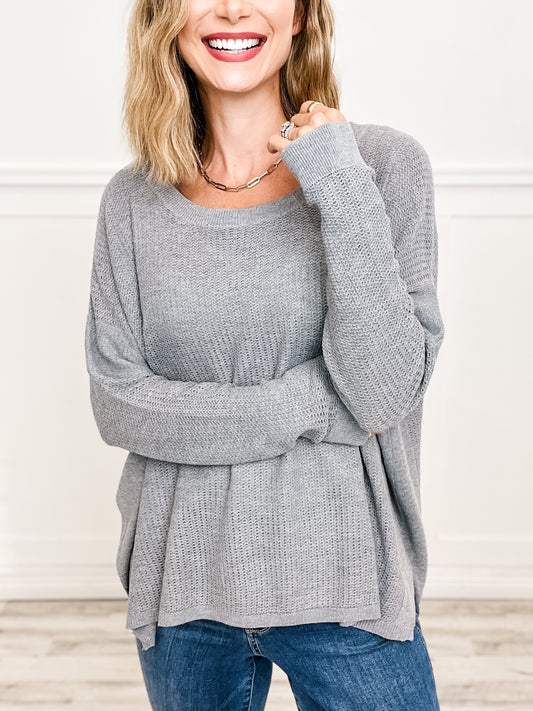 Soft Lightweight Oversized Sweater Top