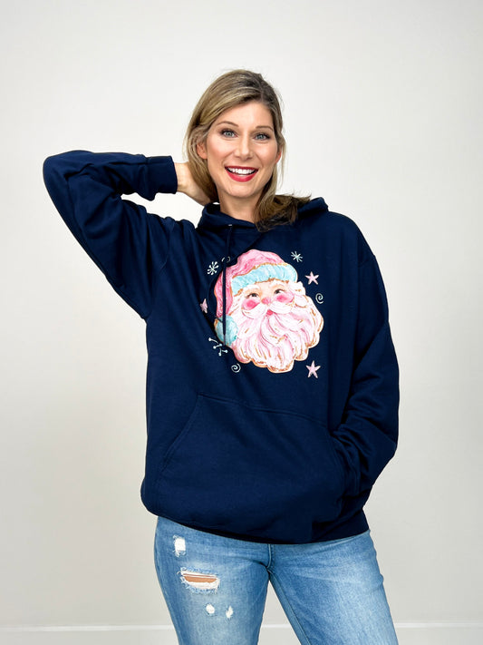 Painted Santa Hoodie