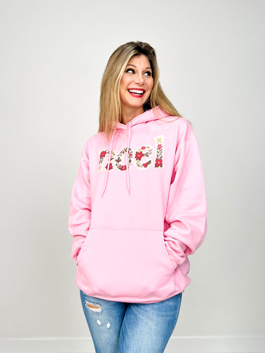 Stitched Noel Hoodie