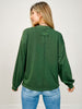 Pigment Washed Cotton Edge Long Sleeve Crew Top GRP B