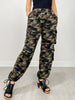 Camouflage French Terry Cargo Pockets Pants