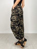 Camouflage French Terry Cargo Pockets Pants