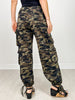 Camouflage French Terry Cargo Pockets Pants