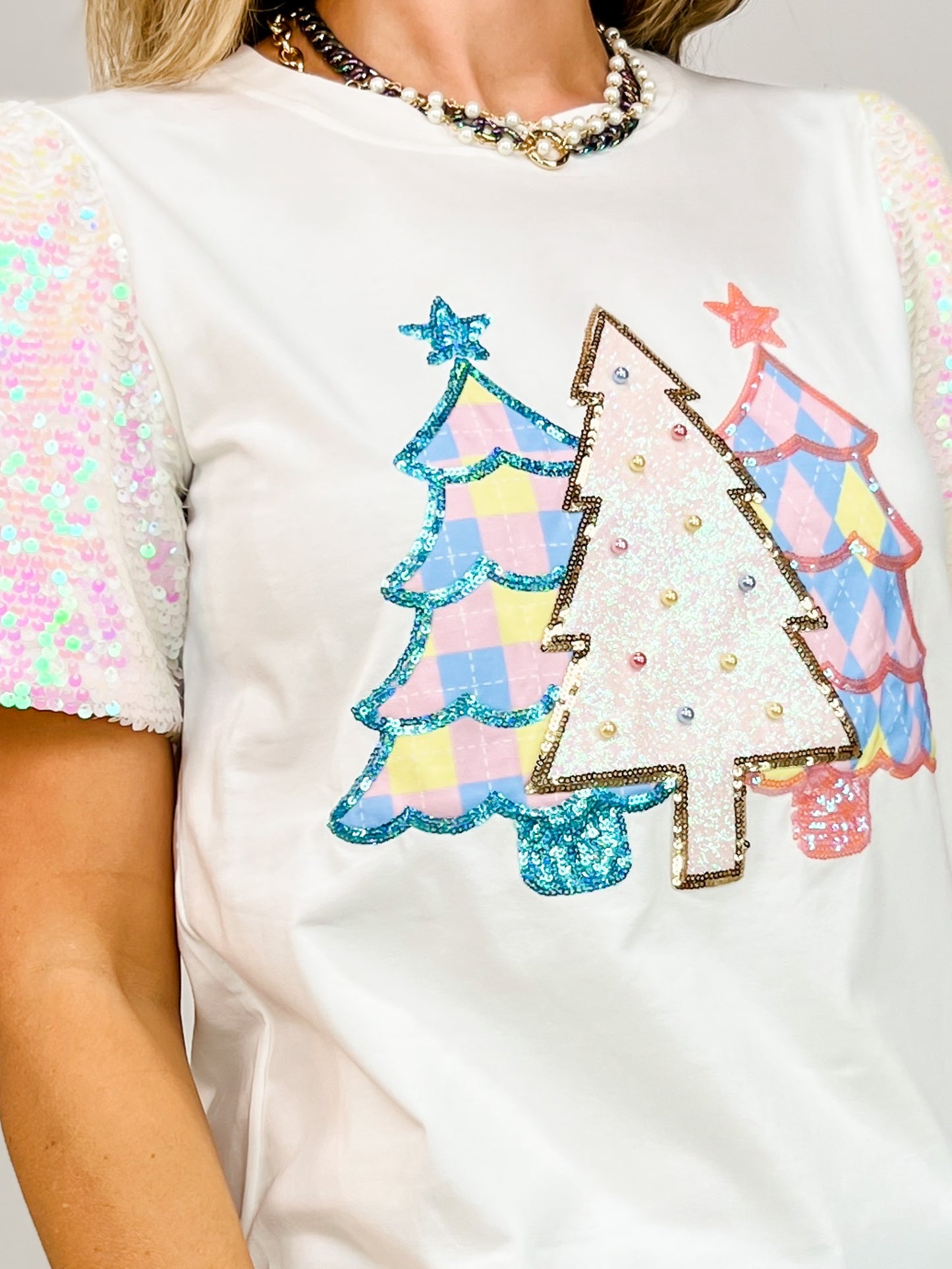 Festive Forest on Princess Top