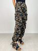 Camouflage French Terry Cargo Pockets Pants