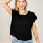 Textured Light Weight Dolman Sweater Top