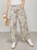 Soft Washed Sage Camo Barrel Pants
