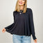 Modal Loose Fit Long Sleeve Top