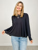 Modal Loose Fit Long Sleeve Top