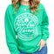 Farm Fresh Four Leaf Clovers Sweatshirt Top