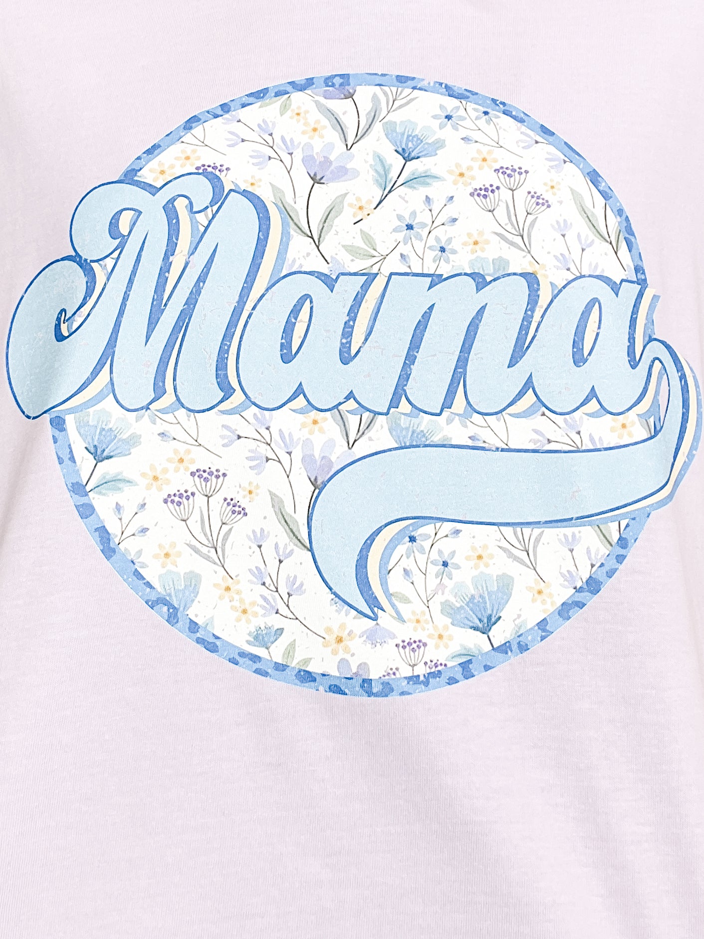 Mama Among Flowers Graphic Tee