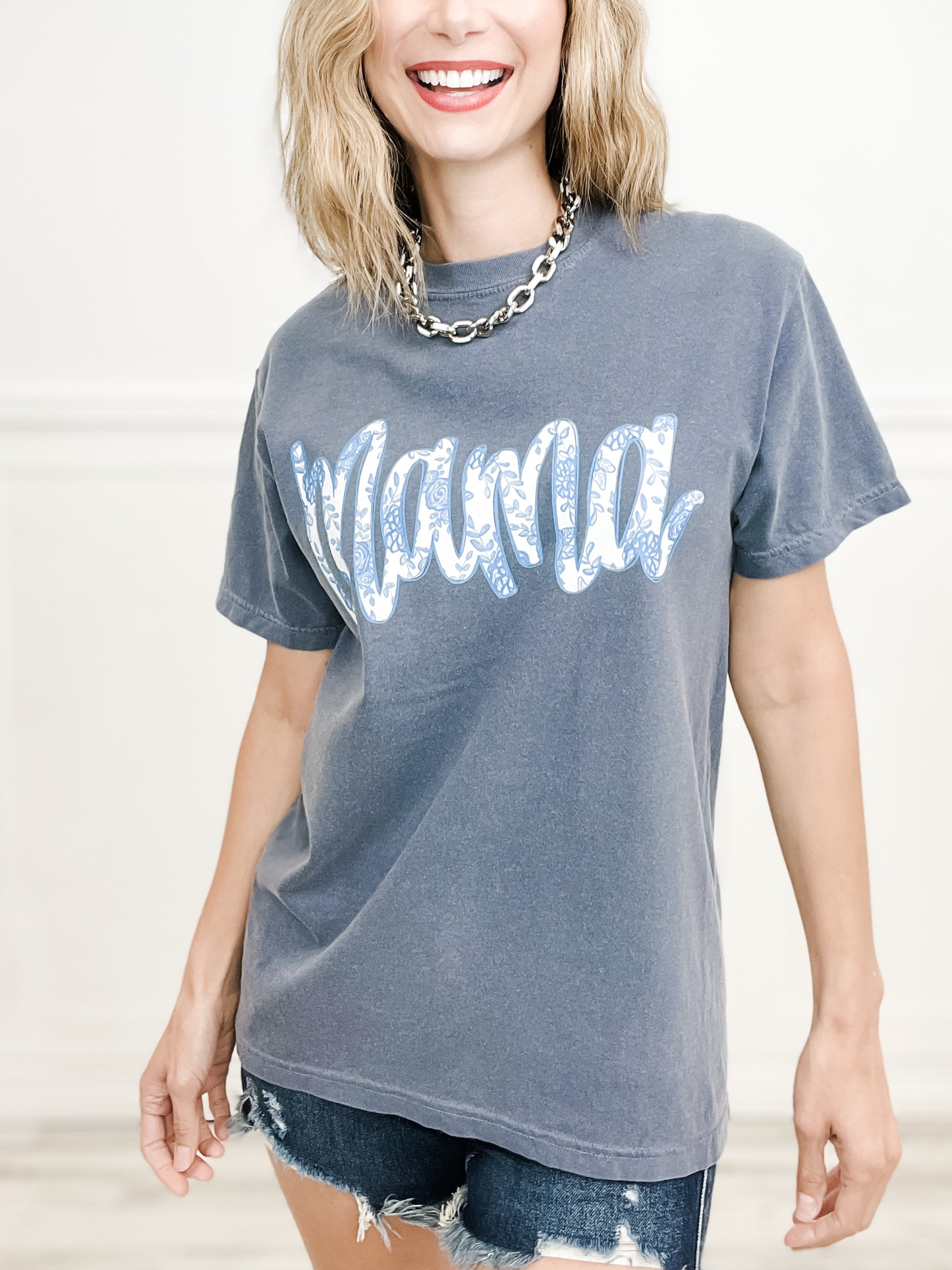 China Pattern Mama Graphic Tee