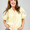 Embroidery Detail Woven Solid Top