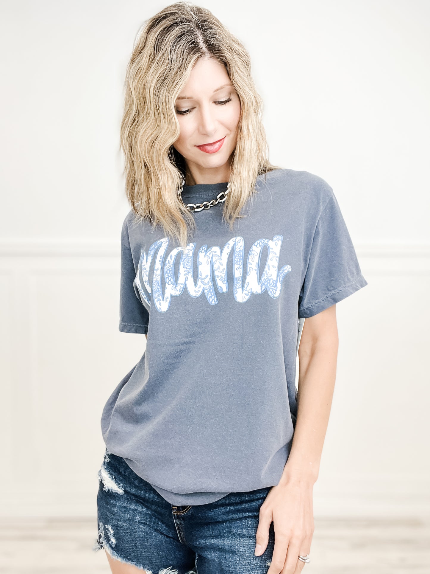 China Pattern Mama Graphic Tee