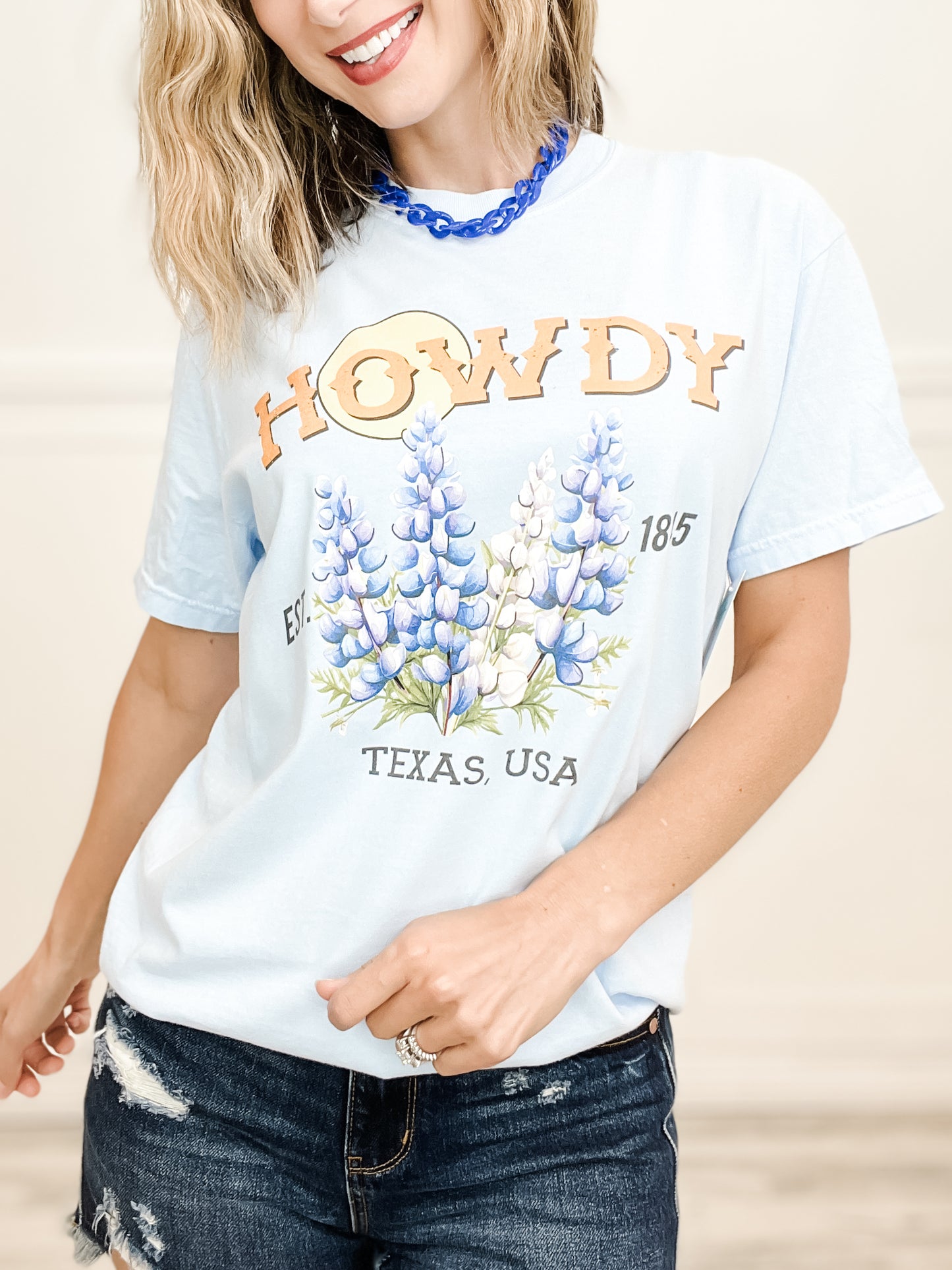 Howdy Bluebonnets Graphic Tee