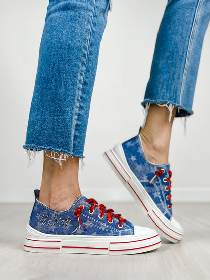 Very G Aman USA Sneakers in Dark Denim