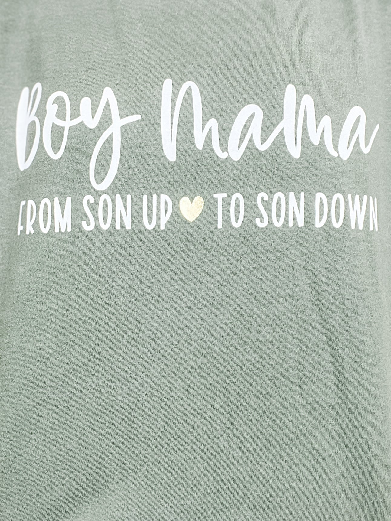 Boy Mama Gold Foil Graphic Tee