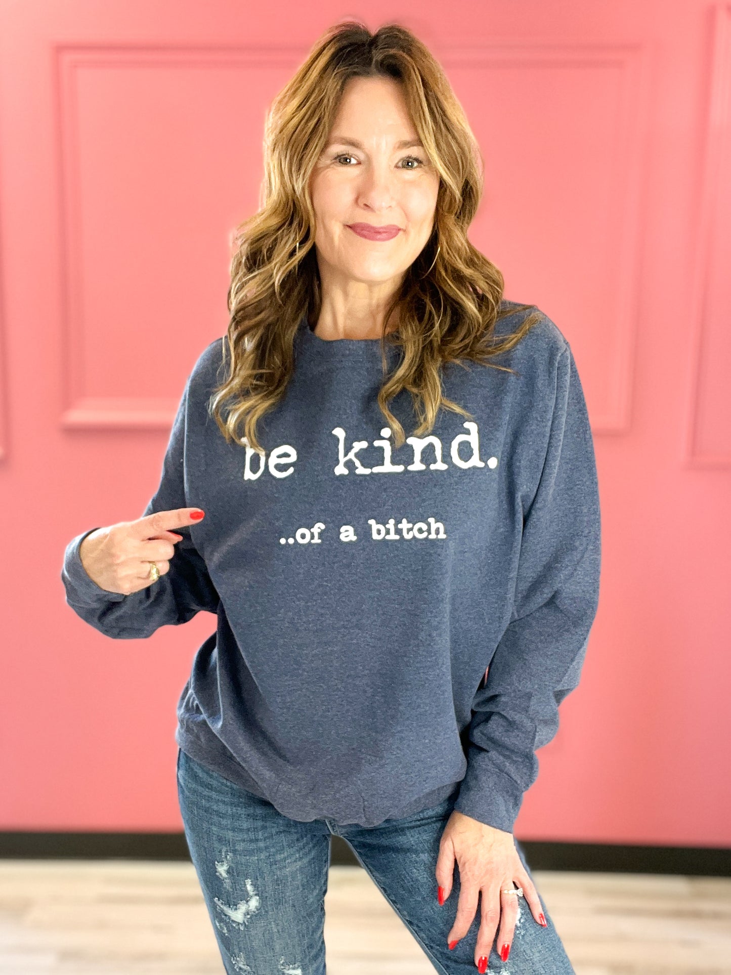 Be Kind... Graphic Tee Sweatshirt