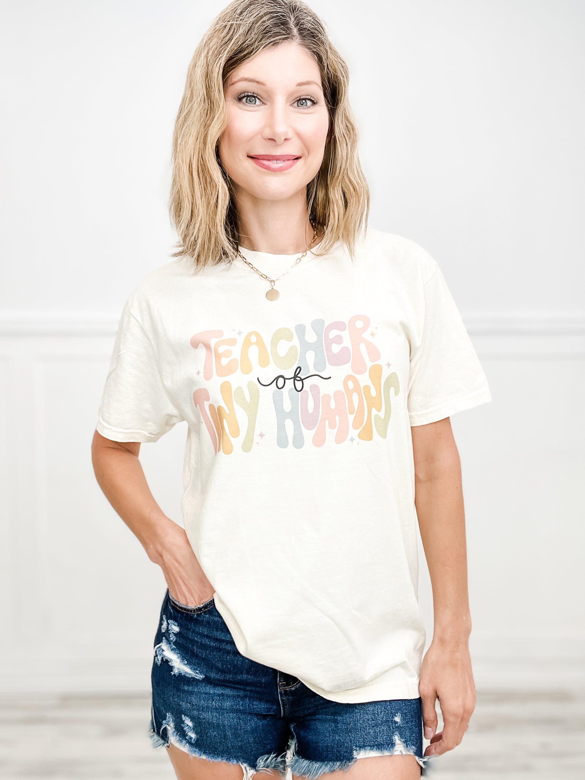 Teacher of Tiny Humans Graphic Tee