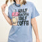 Half Teacher Half Coffee Graphic Tee