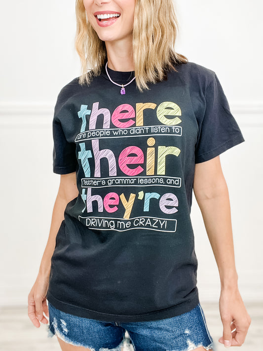 There, Their and They're Graphic Tee