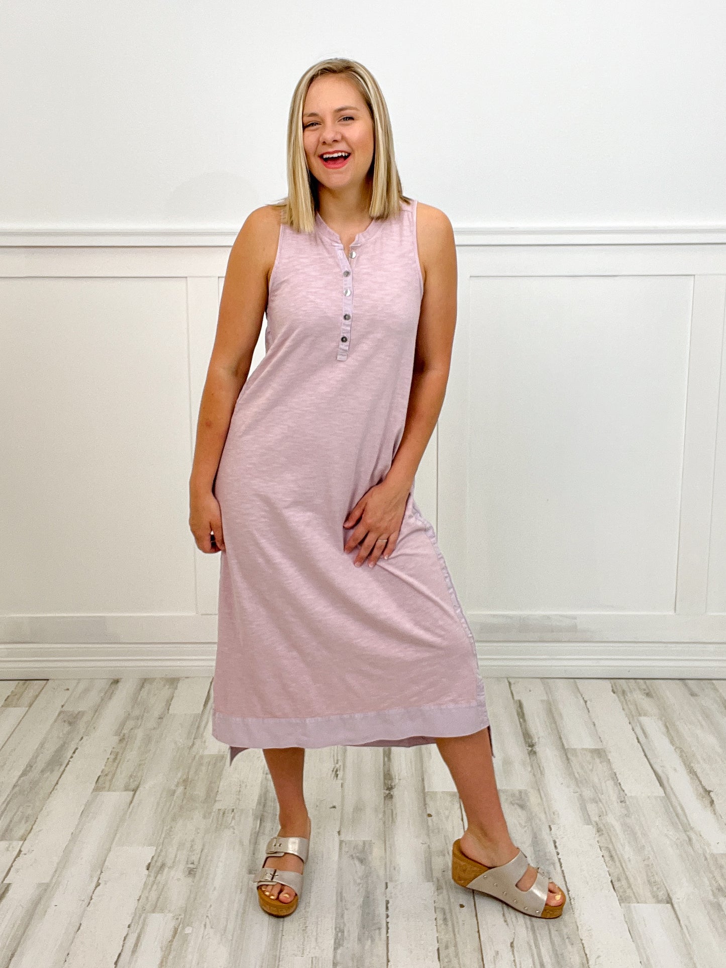 Blushing Beauty Maxi Dress