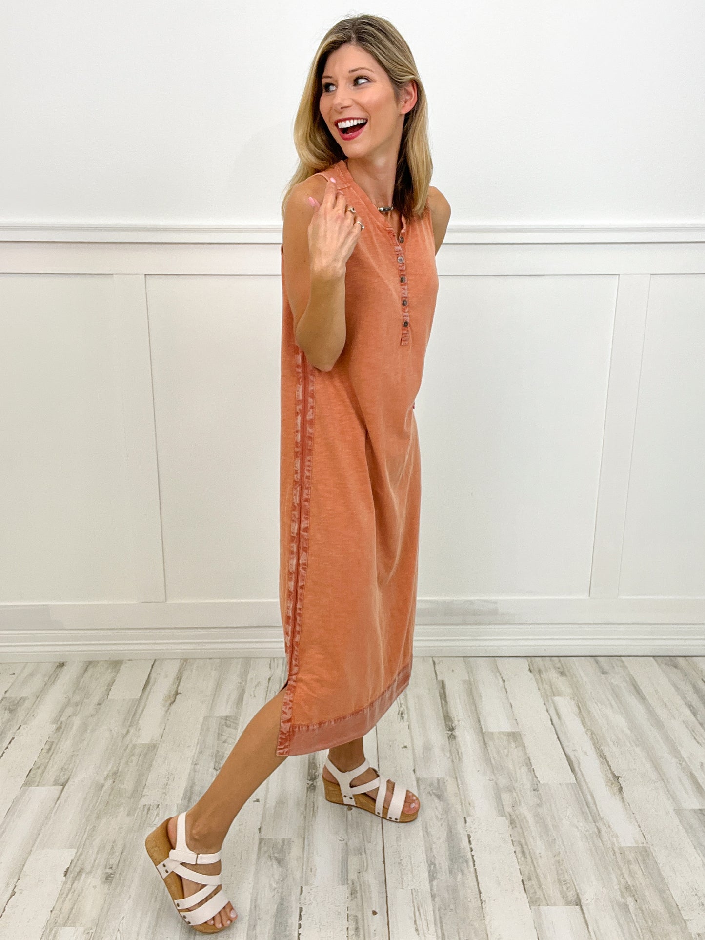 Blushing Beauty Maxi Dress