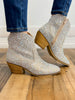 Corkys Shine Bright Booties in Clear Rhinestone