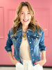 Judy Blue Denim Classic Distressed Jacket