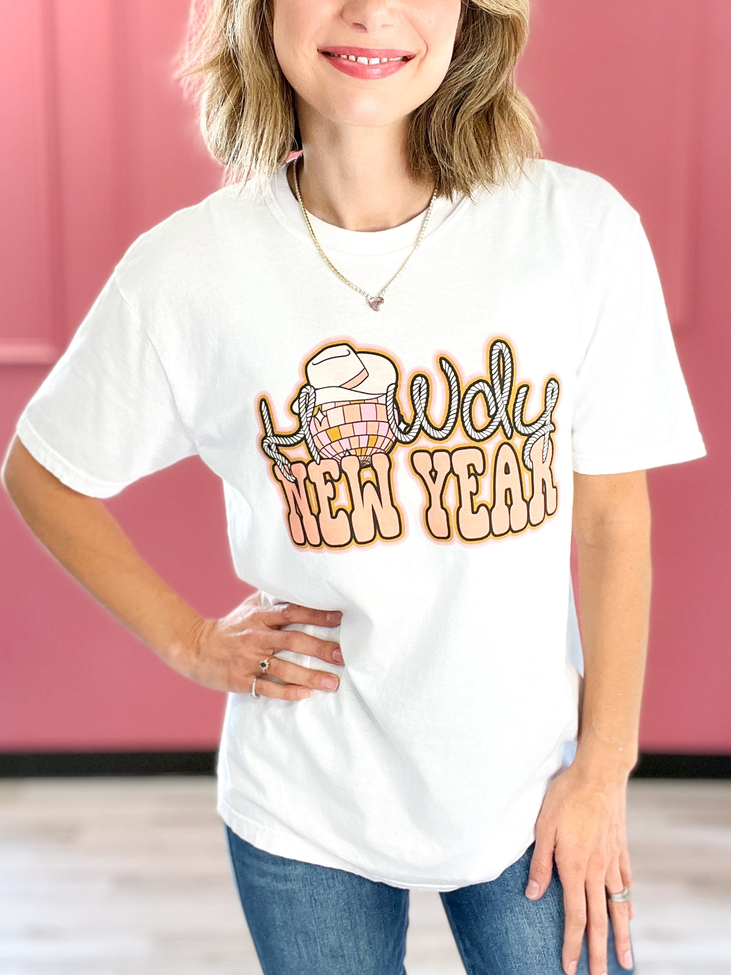 Howdy New Year Graphic Tee