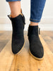 Corkys Spooktacular Booties in Black Suede