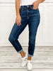 Judy Blue DREAM Mid-Rise Cuffed Boyfriend Jeans