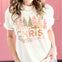 Merry CHRISTmas Gold Foil Graphic Tee