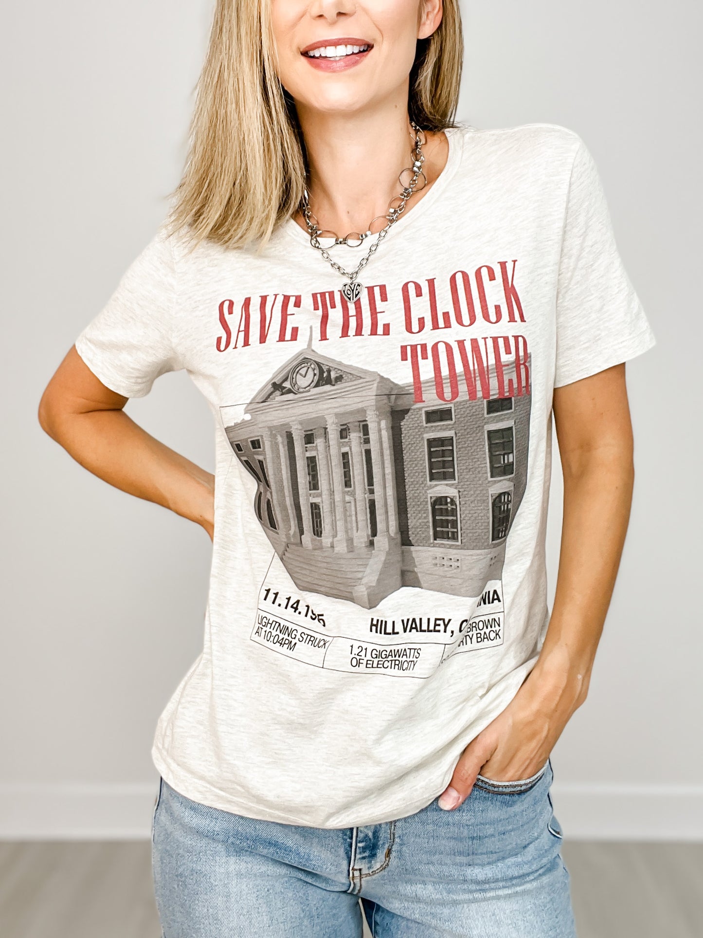Save The Clock Tower Graphic Tee