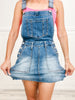 Judy Blue Tanya High Waist Overall Denim Skirt