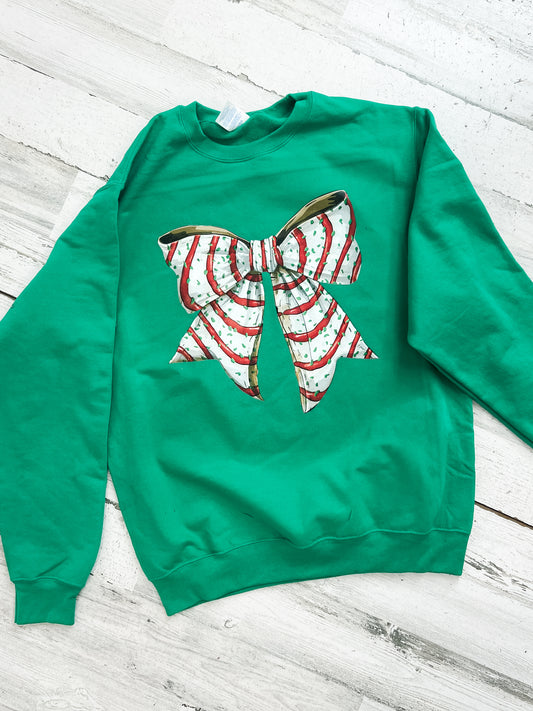 Little Deb Bow Sweatshirt!